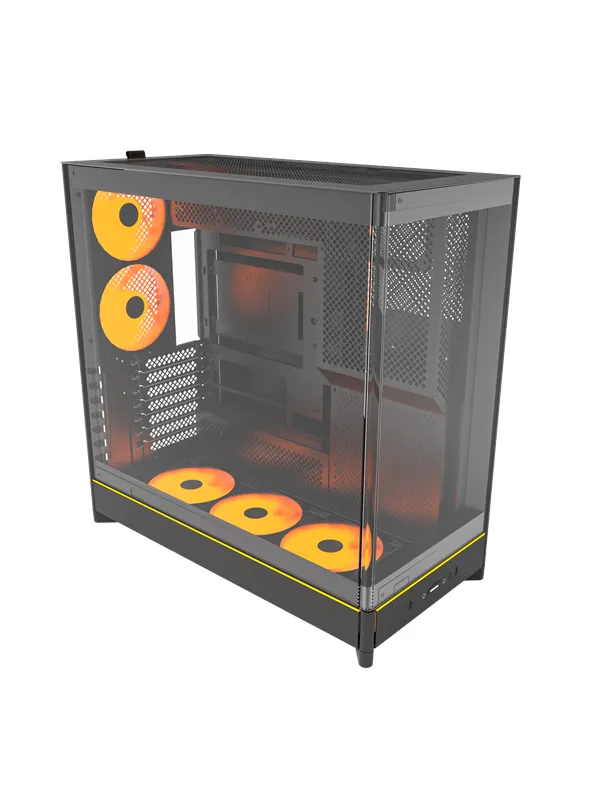 Montech HS02 PRO - Kabinett - Miditower - Svart