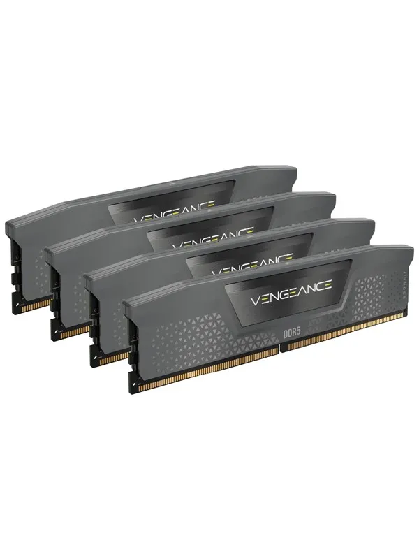 Corsair Vengeance DDR5-6000 - 64GB - CL36 - Quad Channel (4 pcs) - Intel XMP - Grå