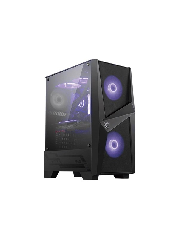 MSI MAG Forge 100M - Kabinett - Tower - Svart