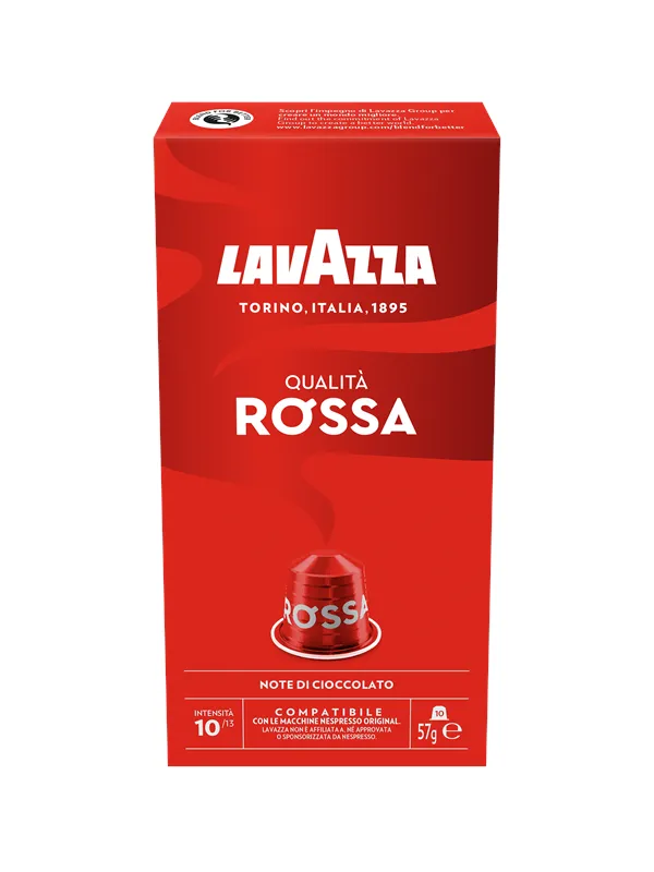 Lavazza Rossa Aluminum caps - 10 pcs