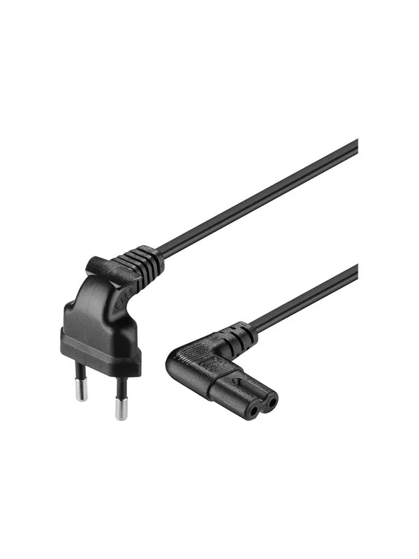 Pro goobay - power cable - Europlug to power IEC 60320 C7 - 1 m