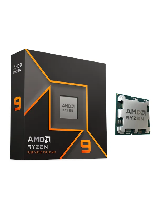 AMD Ryzen 9 9950X Prosessor/CPU - 16 kjerner - 4.3 GHz - AMD AM5 - AMD Boks (uten kjøler)