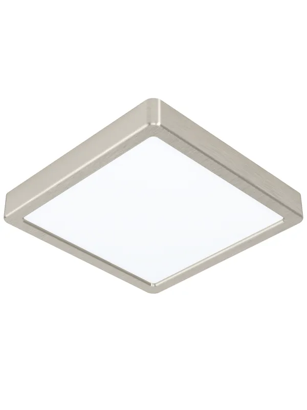 EGLO FUEVA 5 ceiling lamp 210x210 mm 3000K brushed steel