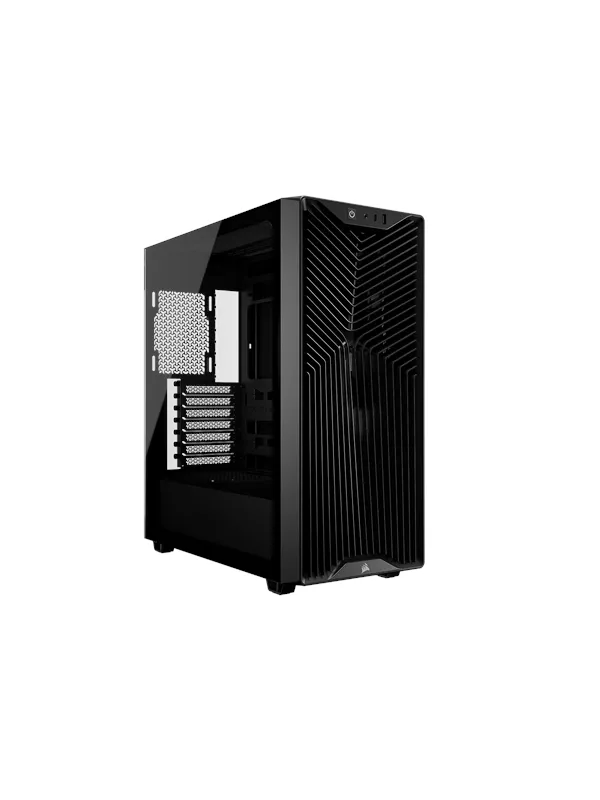 Corsair 3200D RS Black - Kabinett - Miditower - Svart