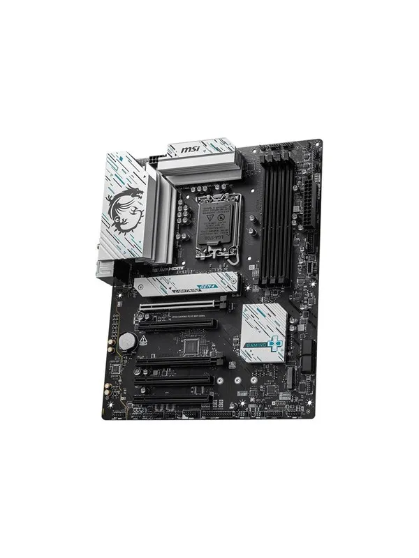 MSI B760 GAMING PLUS WIFI DDR4 Hovedkort - Intel B760 - Intel LGA1700 socket - DDR4 RAM - ATX