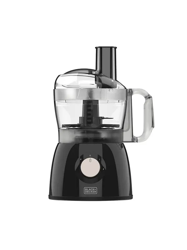 Black & Decker Foodprosessor Food Processor 600W Black
