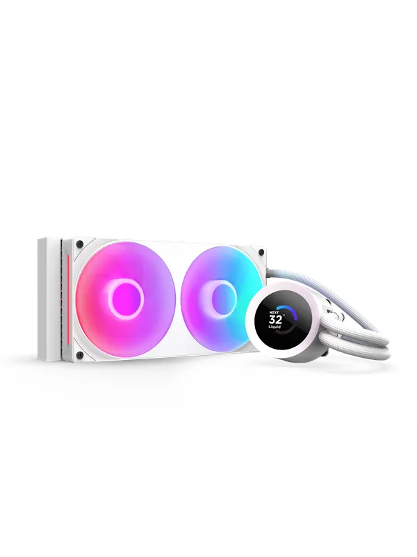 NZXT Kraken Plus 240 RGB (White) - CPU Vannkjøling