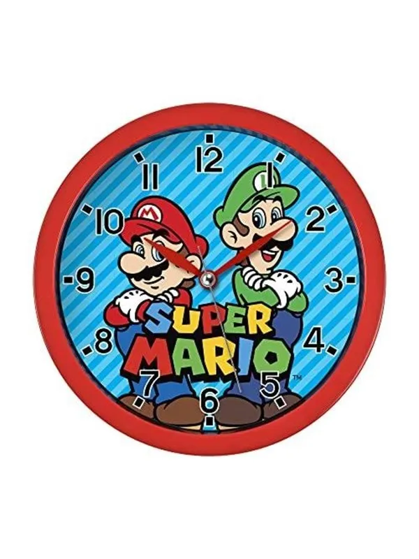 Peers Hardy - Mario Brothers Red & Blue - Veggklokke