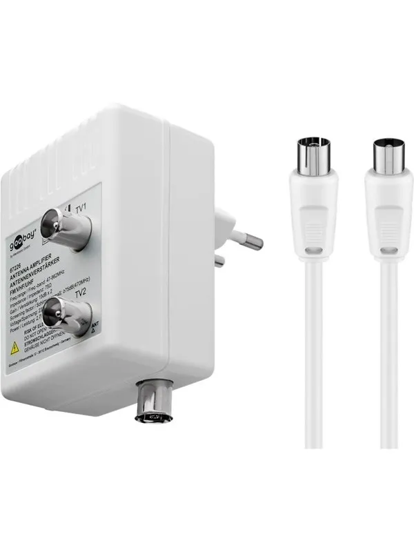 Pro Two-Device Antenna Amplifier (DVB-T / DVB-T2 / DVB