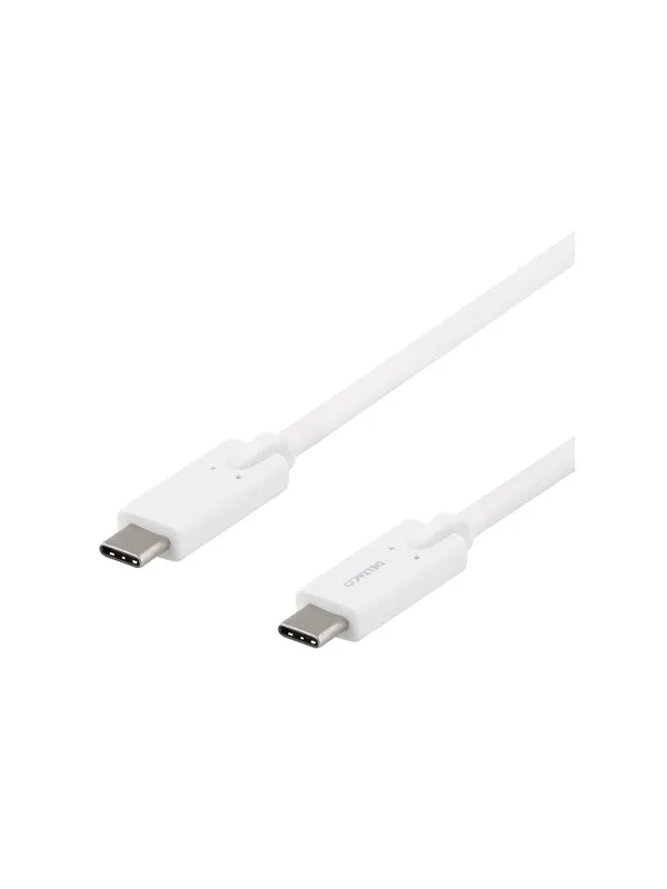 Deltaco USBC-1504 - USB-C cable - 24 pin USB-C to 24 pin USB-C - 2 m