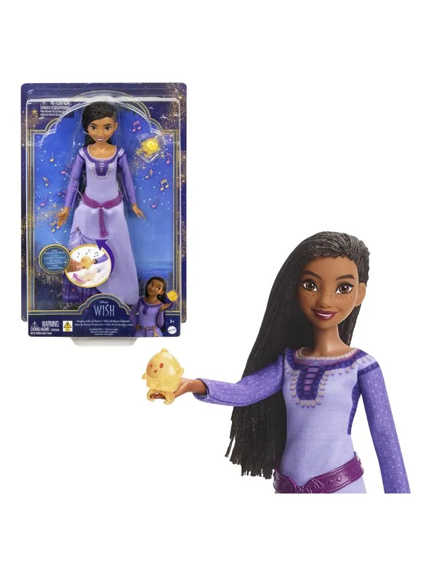 Disney Wish Singing Asha of Rosas Fashion Doll