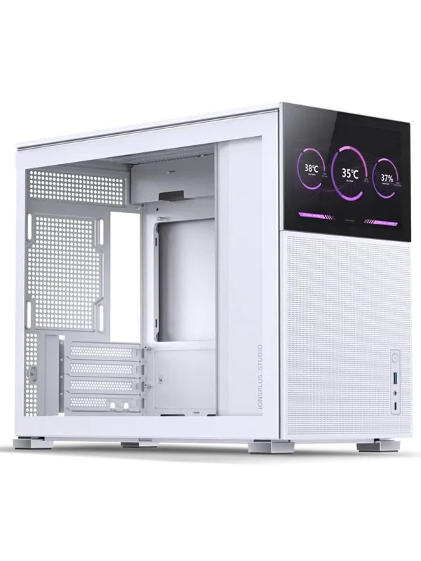 Jonsbo D31 mesh screen - white - Kabinett - Minitower - Hvit