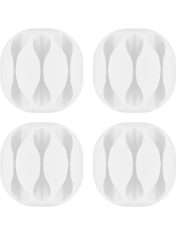 Pro Cable Management 3 Slots white