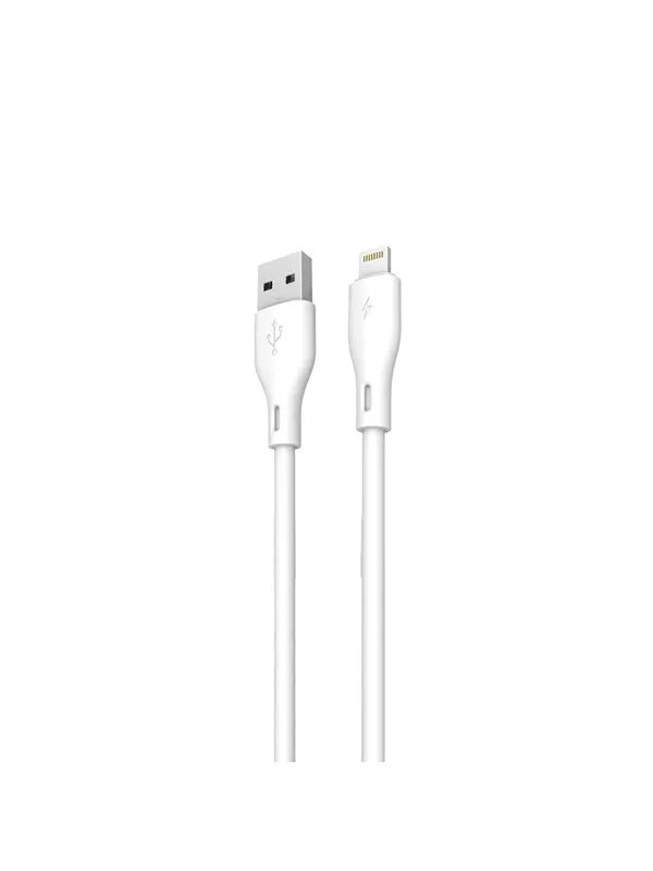 Dudao USB / Lightning 3A 1m white cable (L2L 1m white)