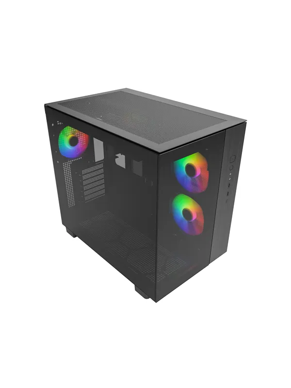 Montech KING 65 Pro - Kabinett - Miditower - Svart