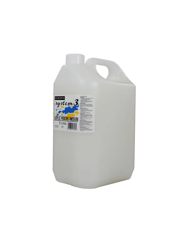 Daler-Rowney System3 Screen Printing Medium 5L