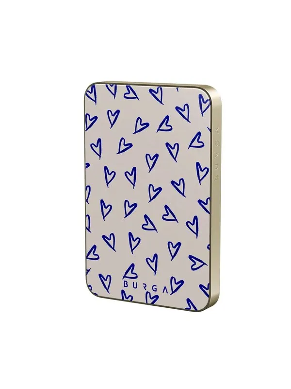 Burga Love Me Right - MagSafe Power Bank 5000 mAh Gold Nødlader - 5000 mAh