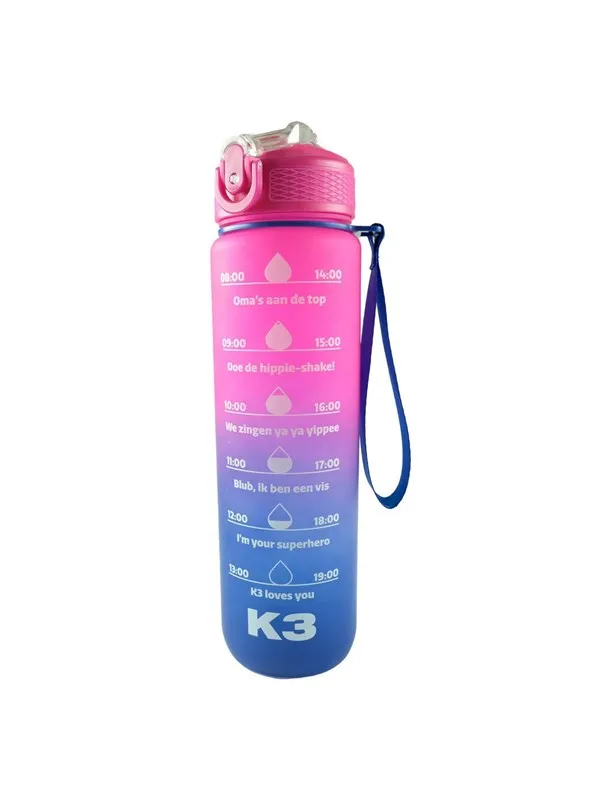Studio 100 K3 Motivational Drinking Bottle 1L