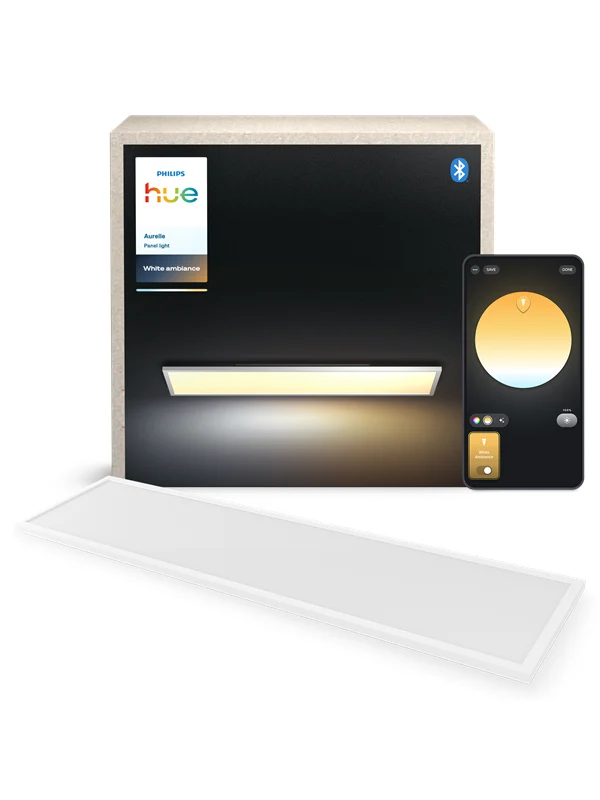 Philips Hue Aurelle Panel Rectangular White