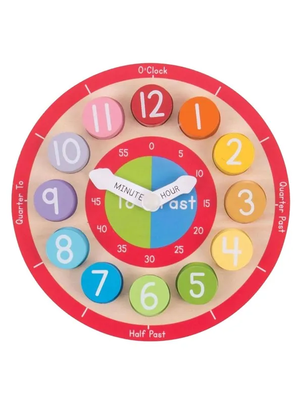 Bigjigs Wooden Learning Clock