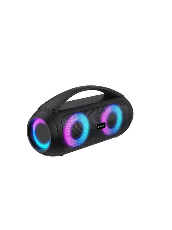 DENVER BTG-618 - Bluetooth Speaker with light effects and rechargeable battery