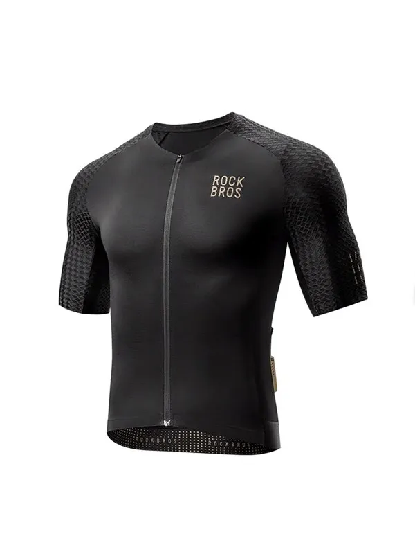 Rockbros YDDX011 Diamond Short Sleeve Cycling Jersey Size XS - Black