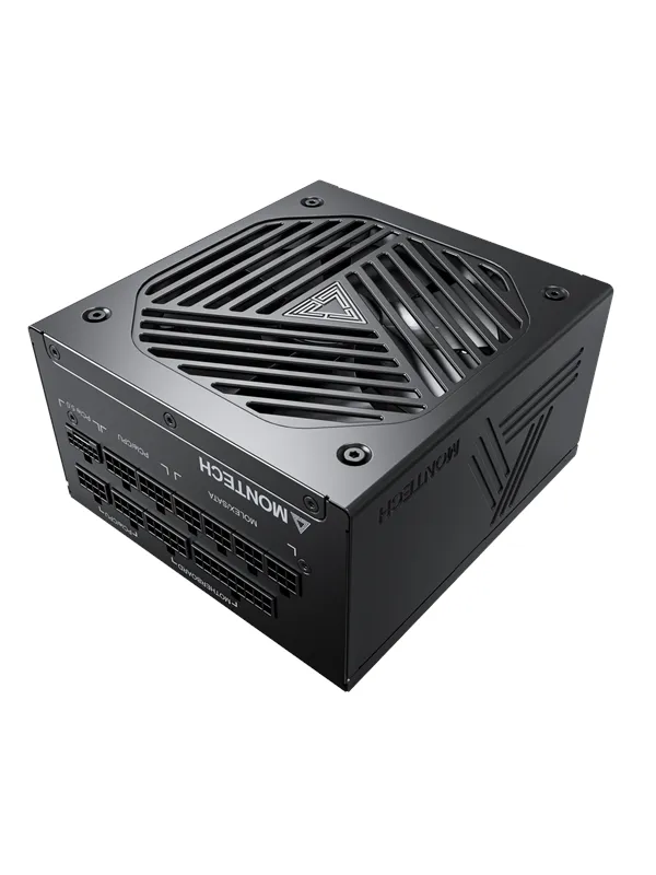Montech Titan 850 Strømforsyning (PSU) - 850 Watt - 135 mm - ATX - 80 Plus Gold sertifisert
