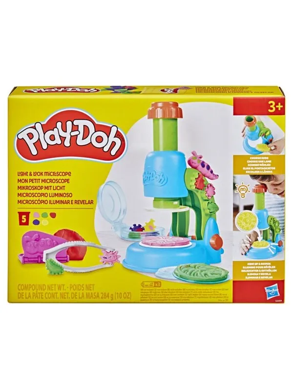 Play-Doh Light & Look Microscope Playset