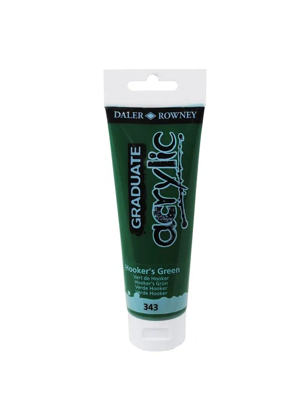 Daler-Rowney Graduate Acrylic 120 ml Hooker´S Green
