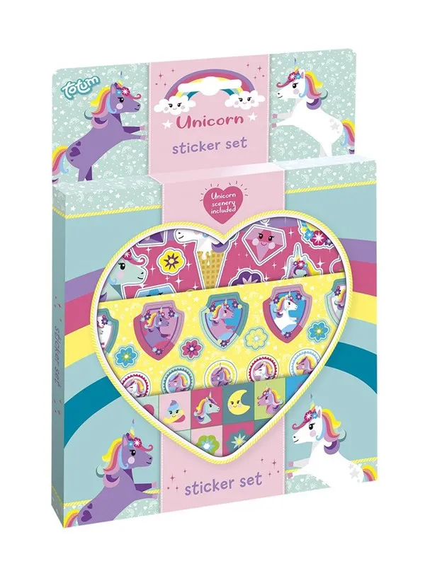 Totum - Unicorn Stickerset kids' stickers