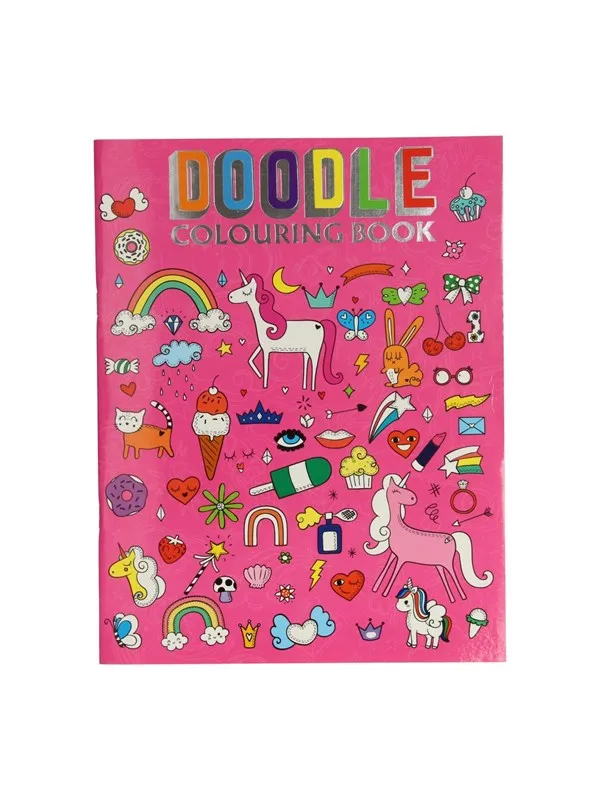 Wins Holland - Doodle Coloring Book - Unicorn