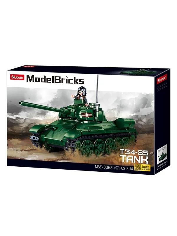 Sluban - Medium Tank Green