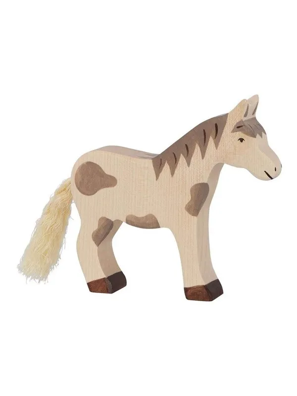 Joueco - Holztiger Wooden Horse Spotted
