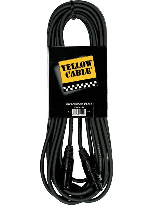 Yellow Cable M10X - XLR/XLR 10m.