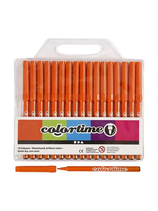 Creativ Company Orange markers 18st.