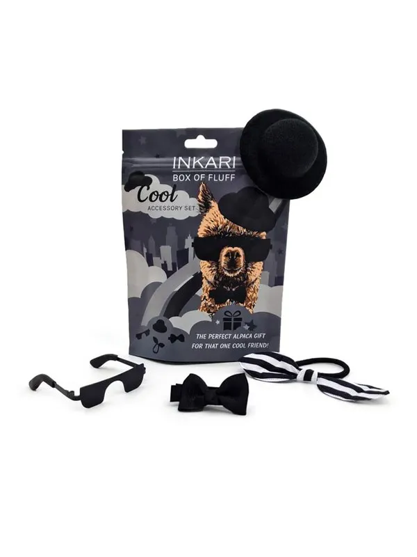 Inkari Alpacas Box of Fluff - COOL - Accessory Sets - Black