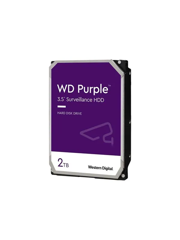 WD Purple - 2TB - Harddisk - WD23PURZ - SATA-600 - 3.5"