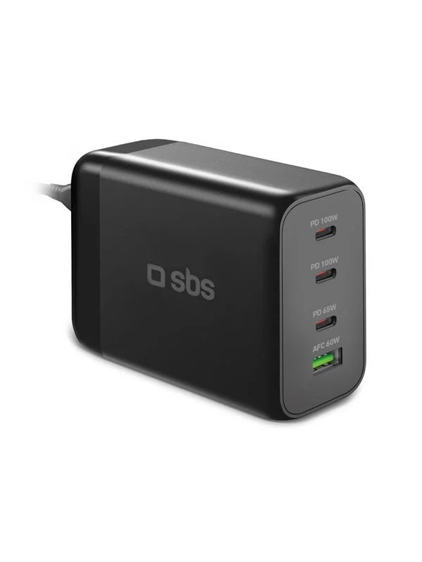 SBS 200 Watt GaN charging station - Black