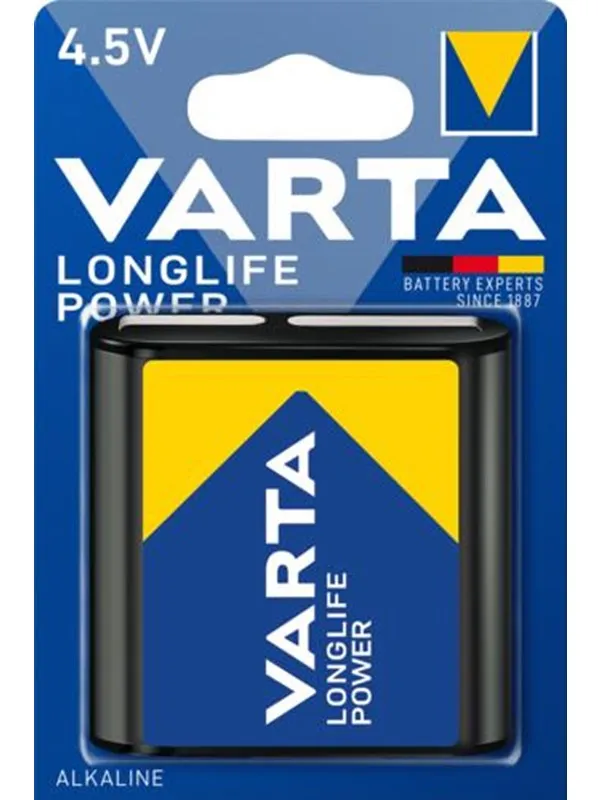 VARTA battery longlife power 4.5v 1 pcs
