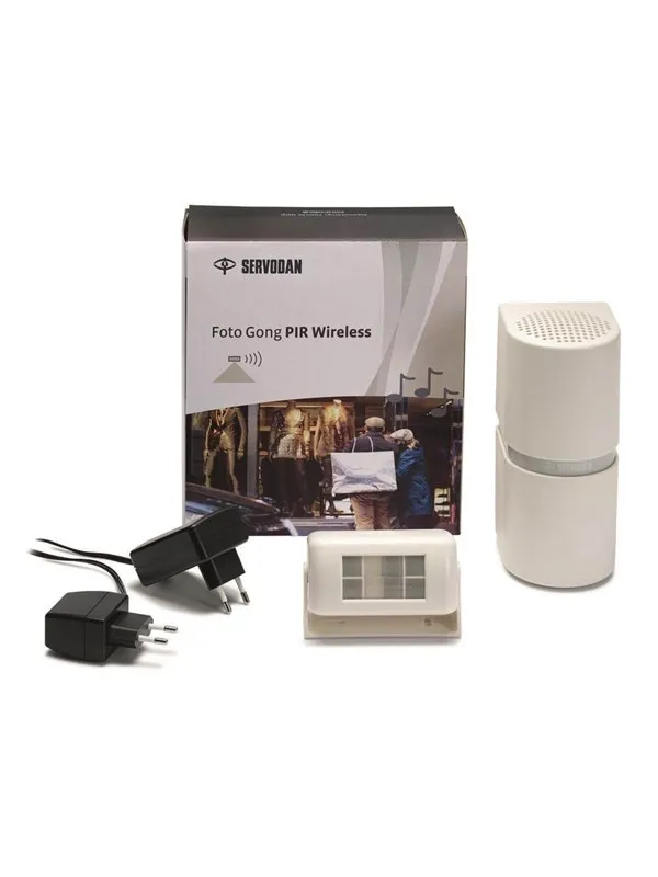 Niko-Servodan Foto gong pir wireless complete set 230 v ac