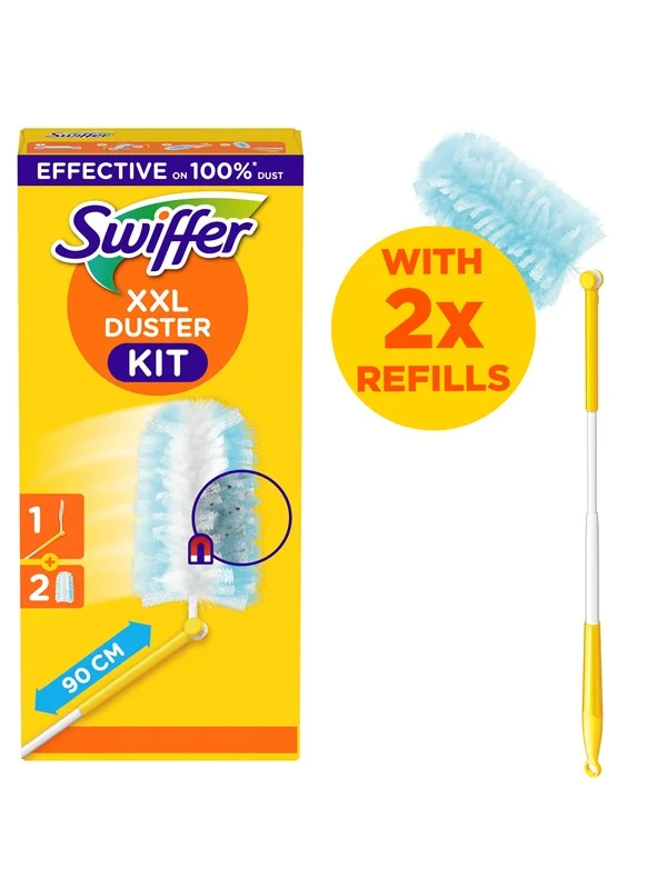 Swiffer Duster XXL handle + 2 refills