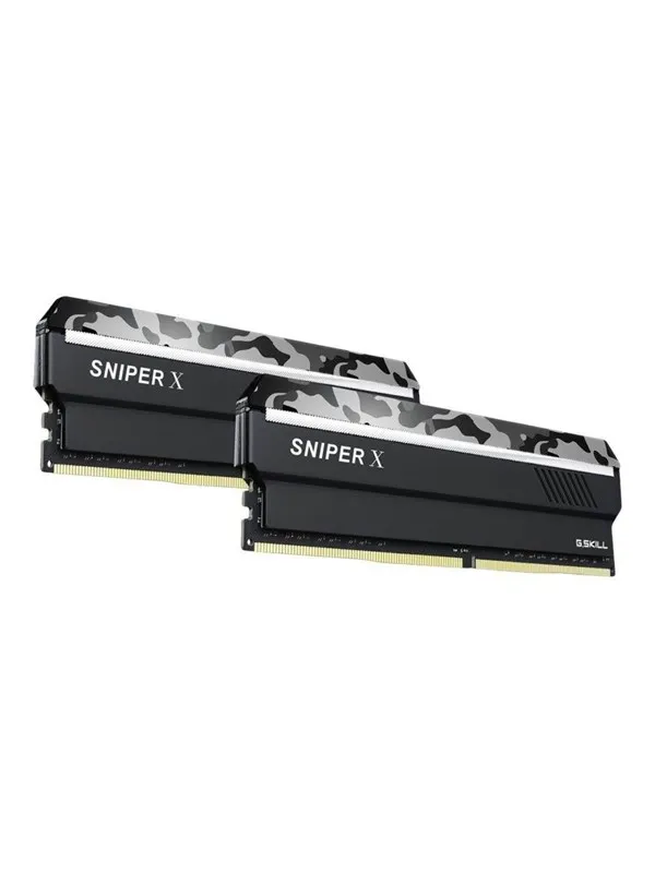 G.Skill Sniper X DDR4-3200 - 32GB - CL16 - Dual Channel (2 pcs) - Intel XMP - Svart