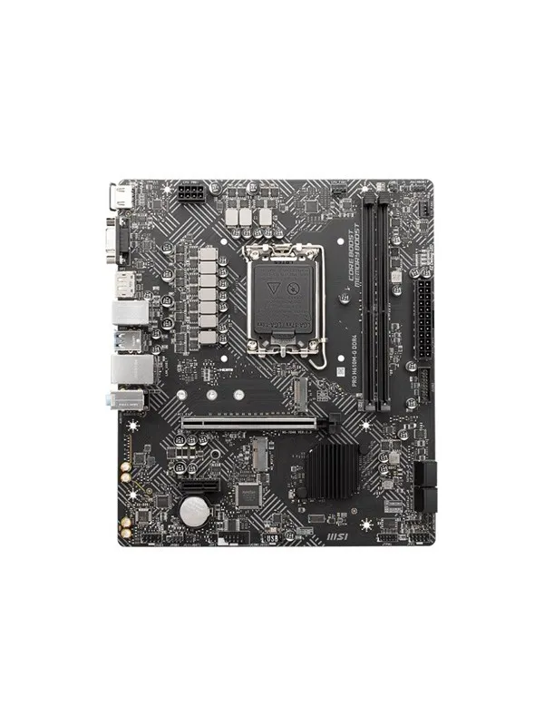 MSI PRO H610M-G - motherboard - micro ATX - LGA1700 Socket - H610 Hovedkort - Intel H610 - Intel LGA1700 socket - DDR5 RAM - Micro-ATX