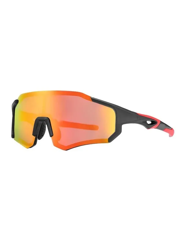 Rockbros 10182 polarizing cycling glasses - red