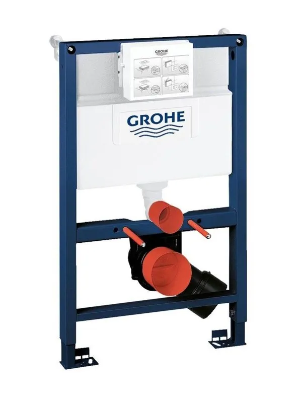 Grohe Rapid sl 0.82 m with wall brackets
