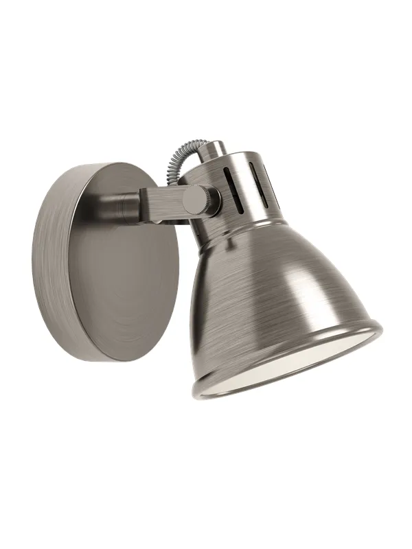 EGLO SERAS spot antique nickel/cream