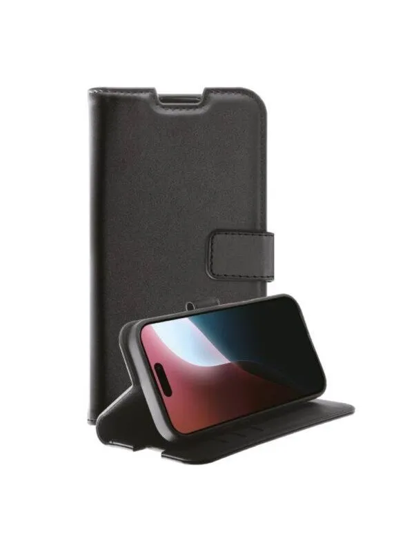 Vivanco Classic Wallet for iPhone 16 Pro - Black