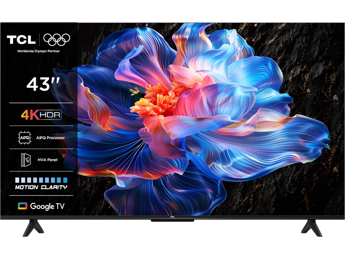 TCL 43" V6C 4K LED Google TV