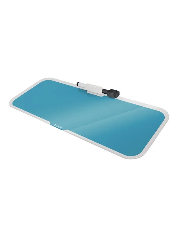 Leitz  Cosy glass notatplate Sjøblå