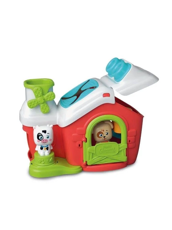 Clementoni Baby - Clemmy Sensory Farm with Soft Blocks 11pcs.
